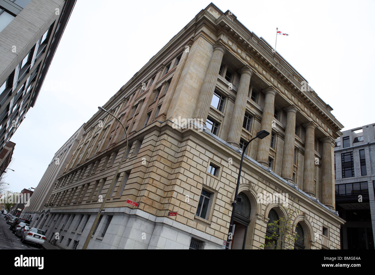 Municipal court building rue Gosford street Montreal Quebec