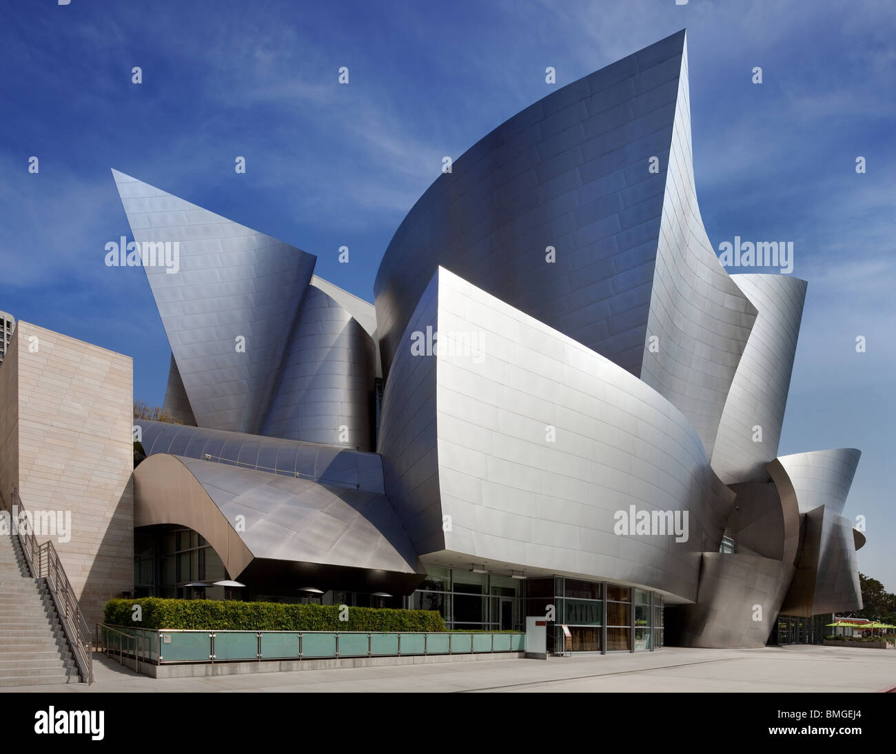 Walt Disney Concert Hall, Los Angeles, California Stock Photo