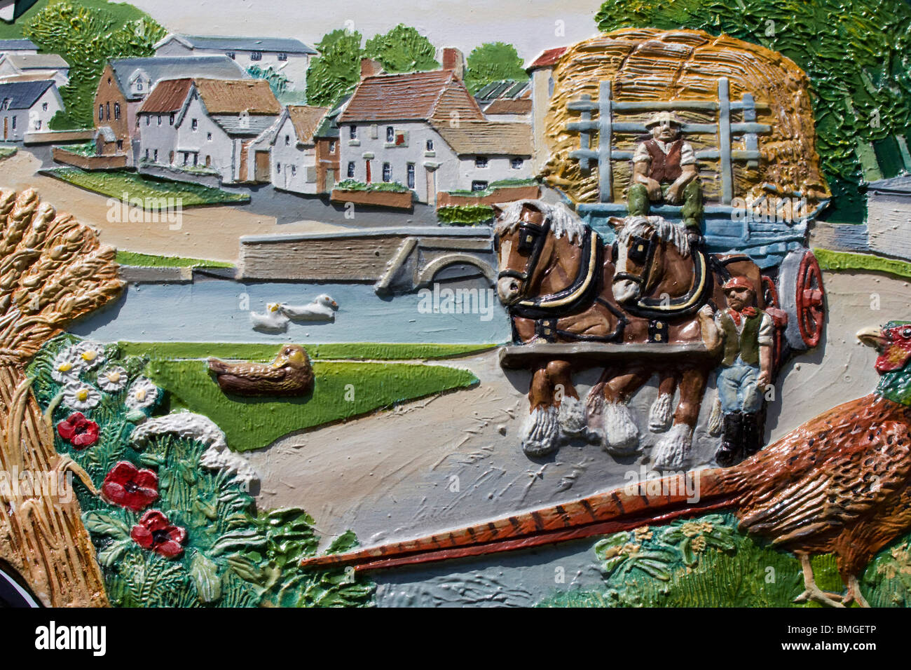 finchingfield, essex, sign Stock Photo - Alamy