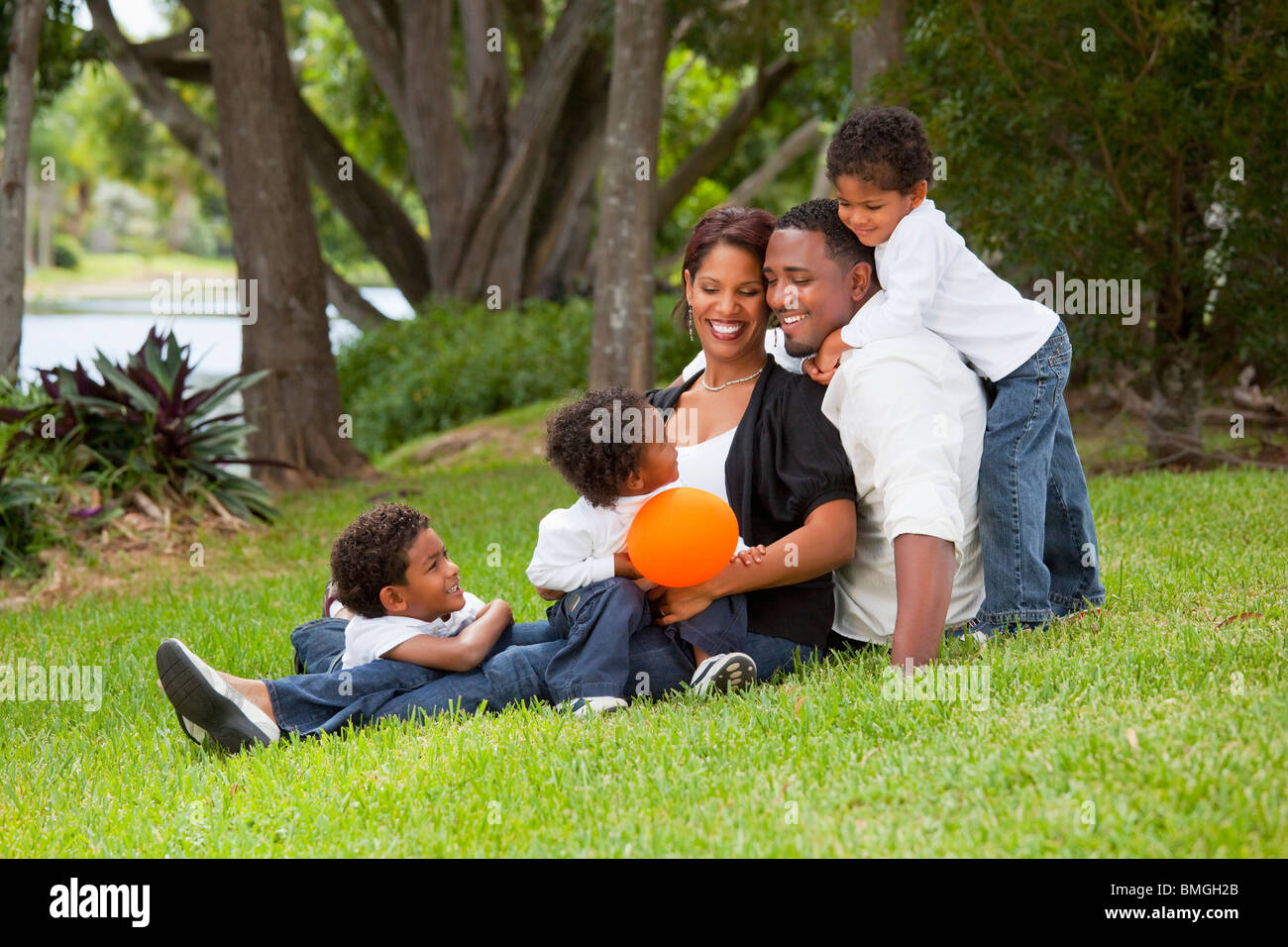 Fort Lauderdale, Florida, United States Of America; A Family Portrait ...