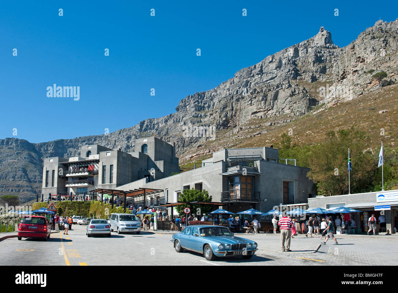 Lower cable way station Table Mountain Cape Town South Africa Stock Photo
