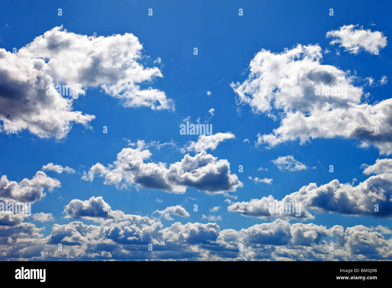 Beautiful blue sky with white clouds as background Stock Photo - Alamy