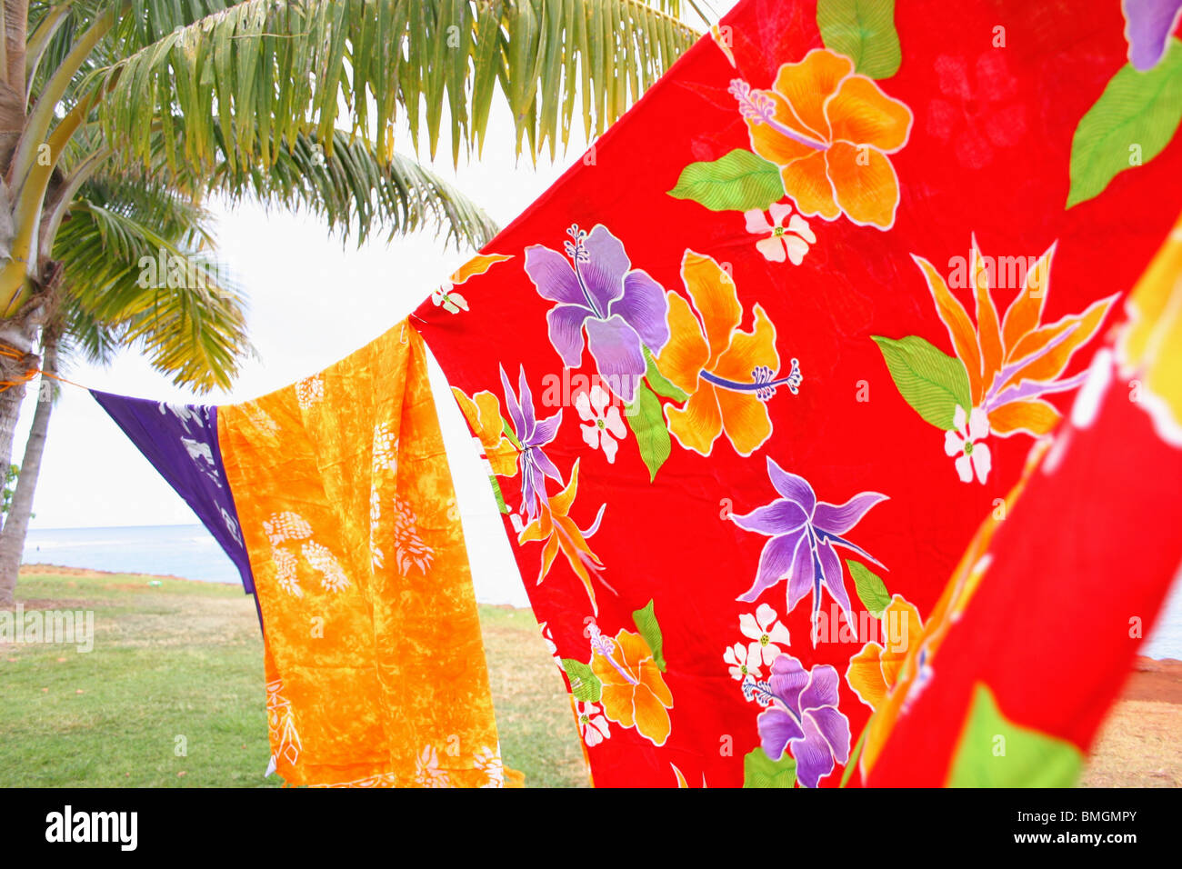 colorful beach towels