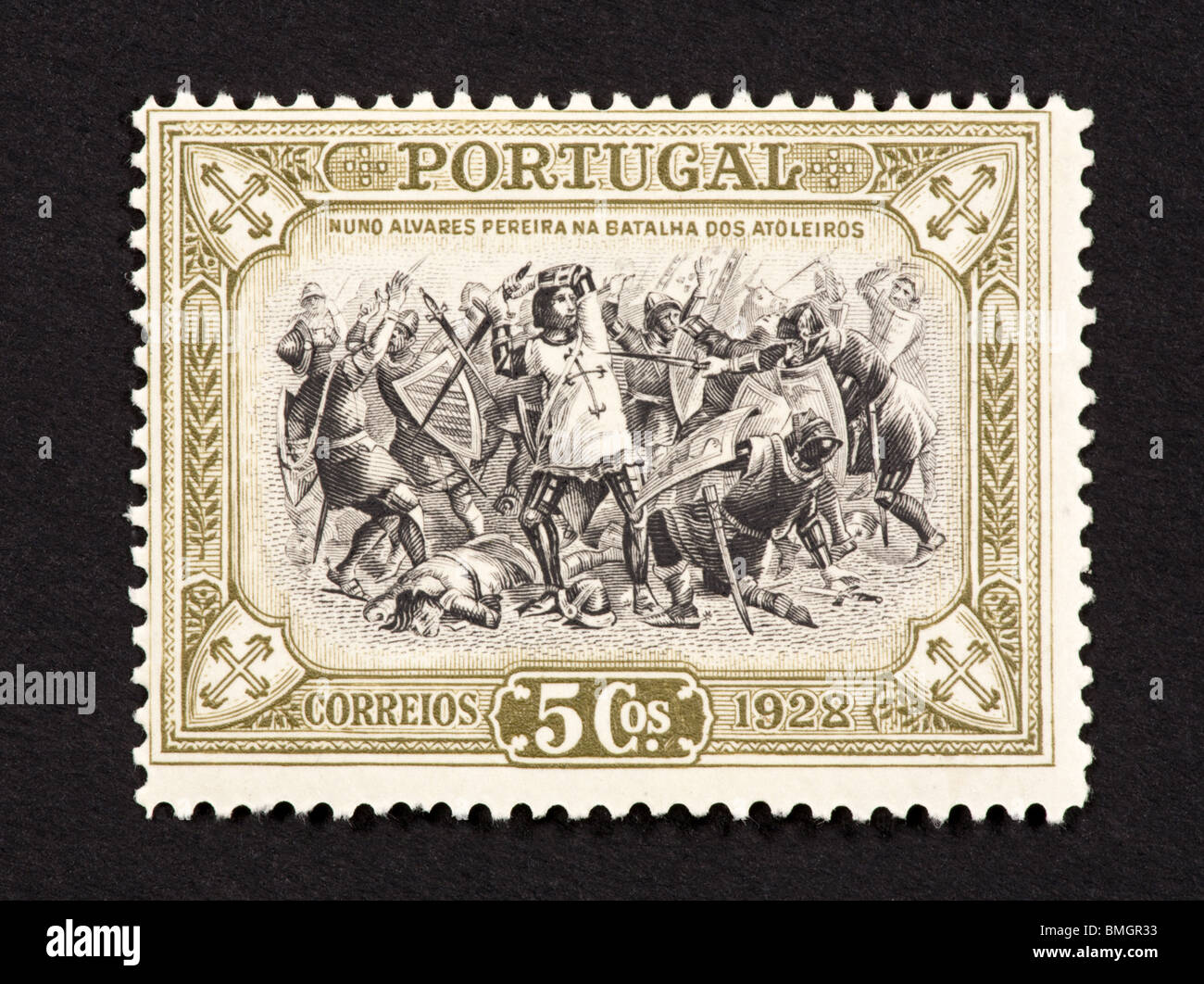 Portugal postal Stamp Postcard for Sale by designsbycloudy