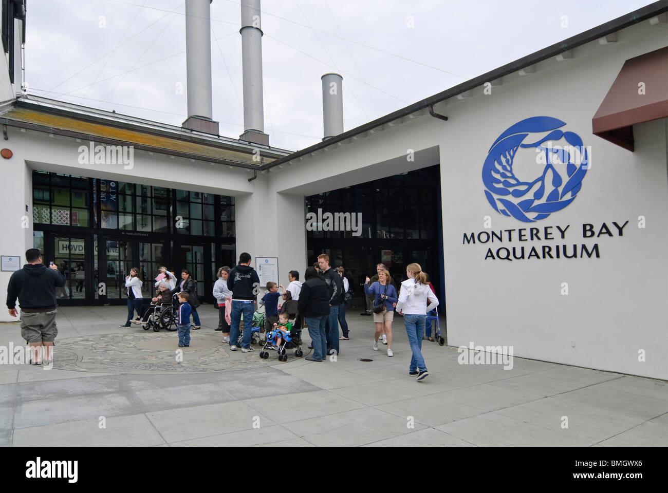 Monterey Bay Aquarium Entrance High Resolution Stock Photography and