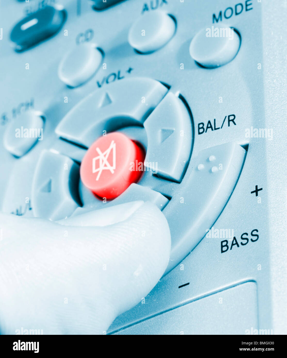 Remote Control in a man hand. Close up Stock Photo - Alamy