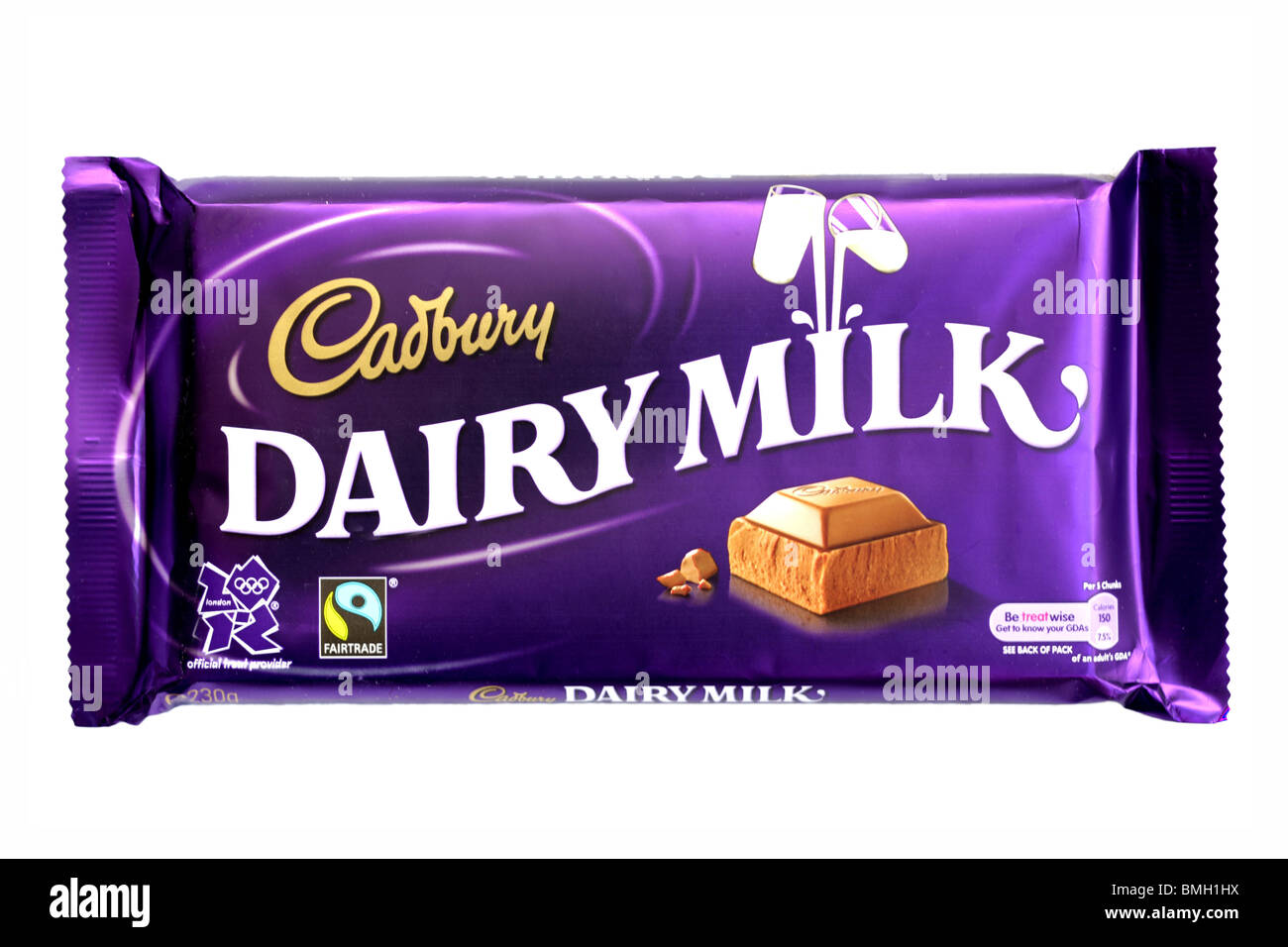 Cadburys dairy milk chocolate bar hires stock photography and images