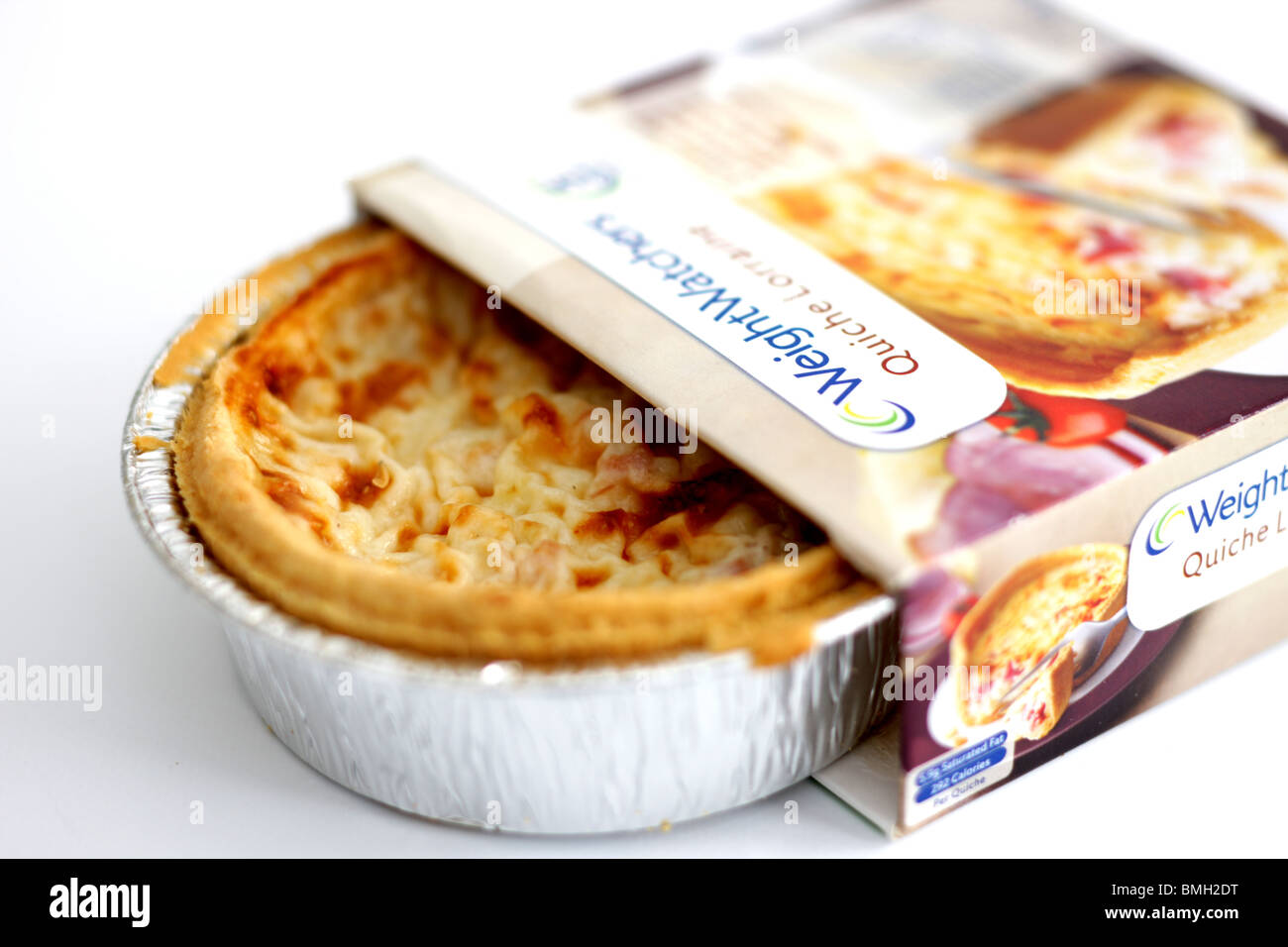 Weight Watchers Quiche Lorraine Stock Photo Alamy