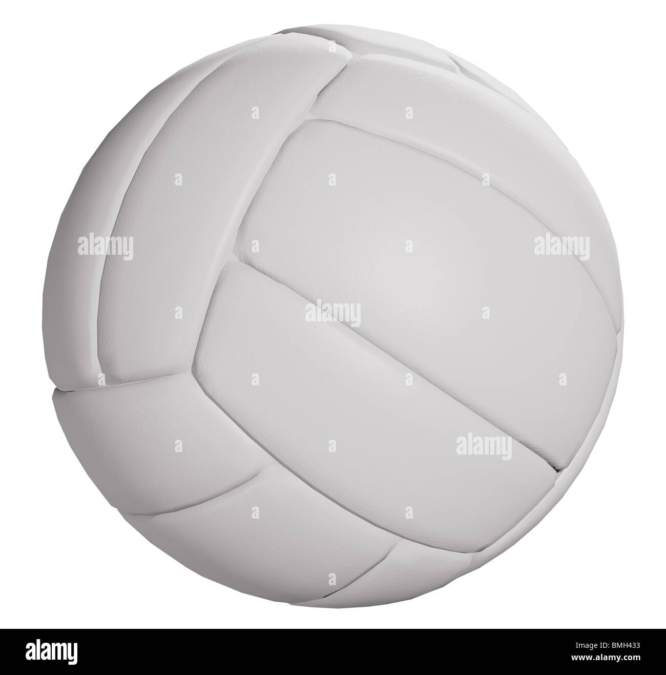 Volleyball ball isolated on white background with clipping path Stock ...
