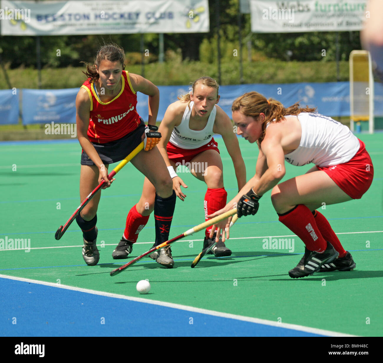 England field hockey team hockey team hires stock photography and