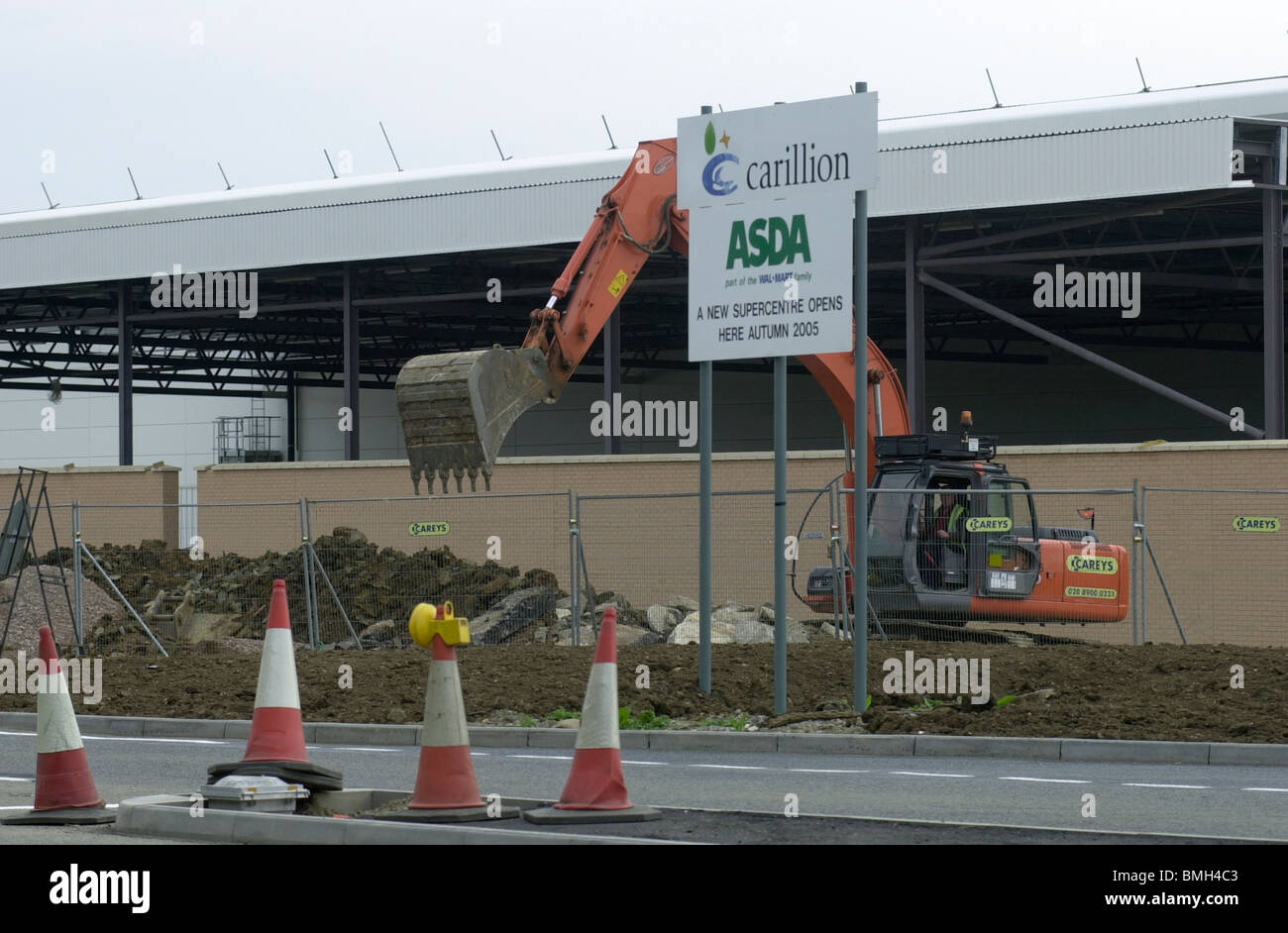 ConstConstruction of the biggest ASDA in Europe at Milton Keynes