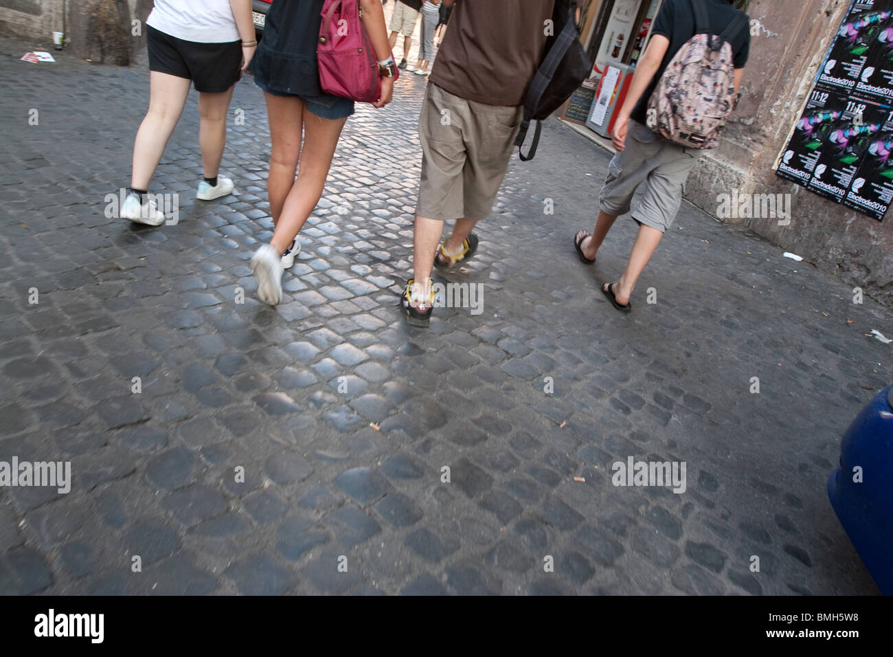 Europe sandals feet hi-res stock photography and images - Alamy
