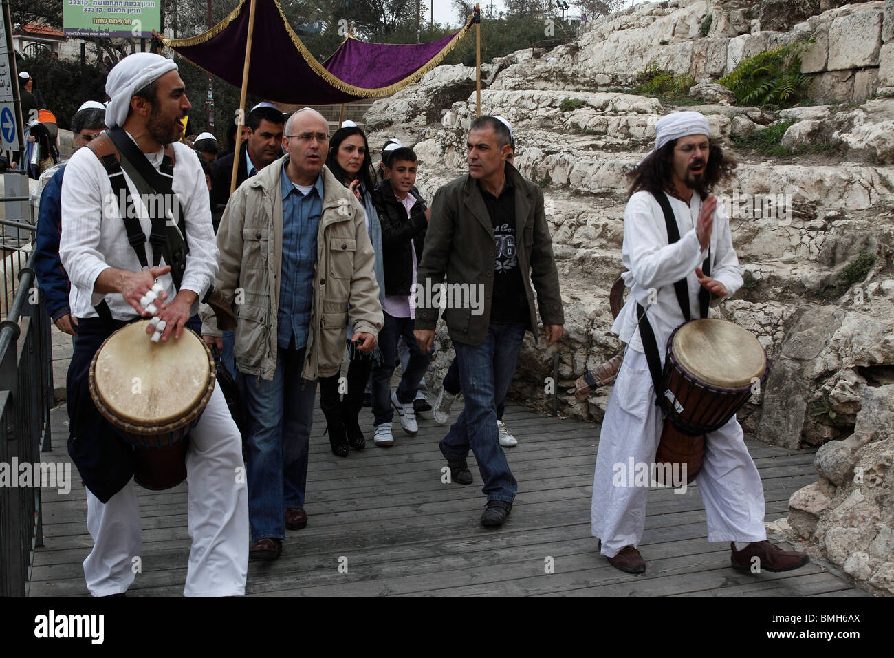 Israel,Jerusalem,Bar Mitzvah celebration,jewish Stock Photo Alamy