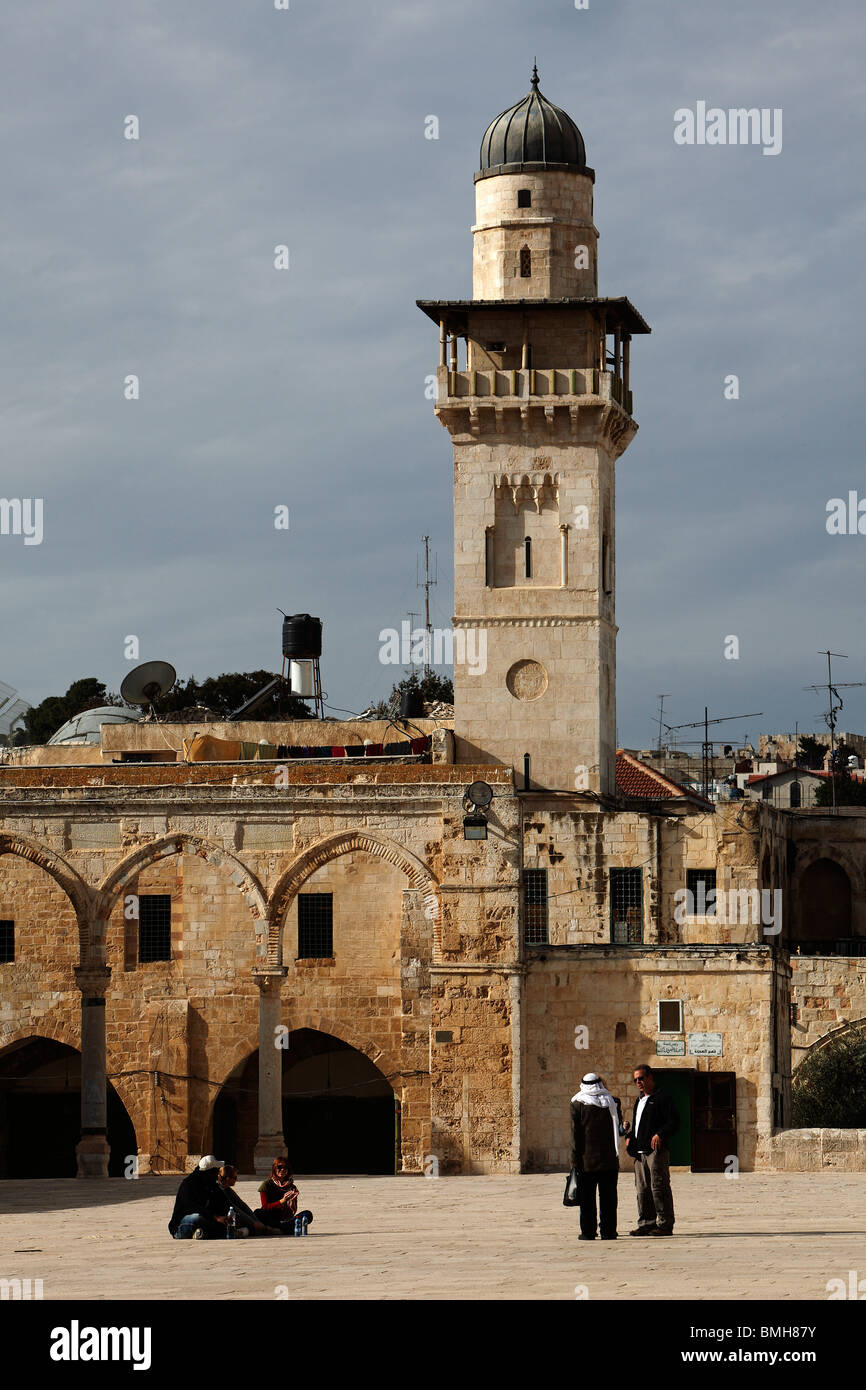 Israel,Jerusalem,Mount Moriah,Temple Mount,Mosque Stock Photo Alamy