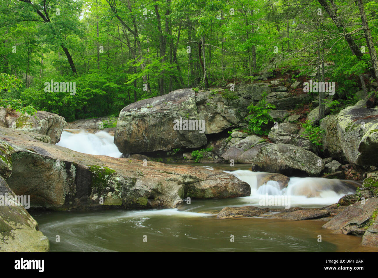 Panther Falls, Blue Ridge Parkway, Virginia Stock Photo Alamy