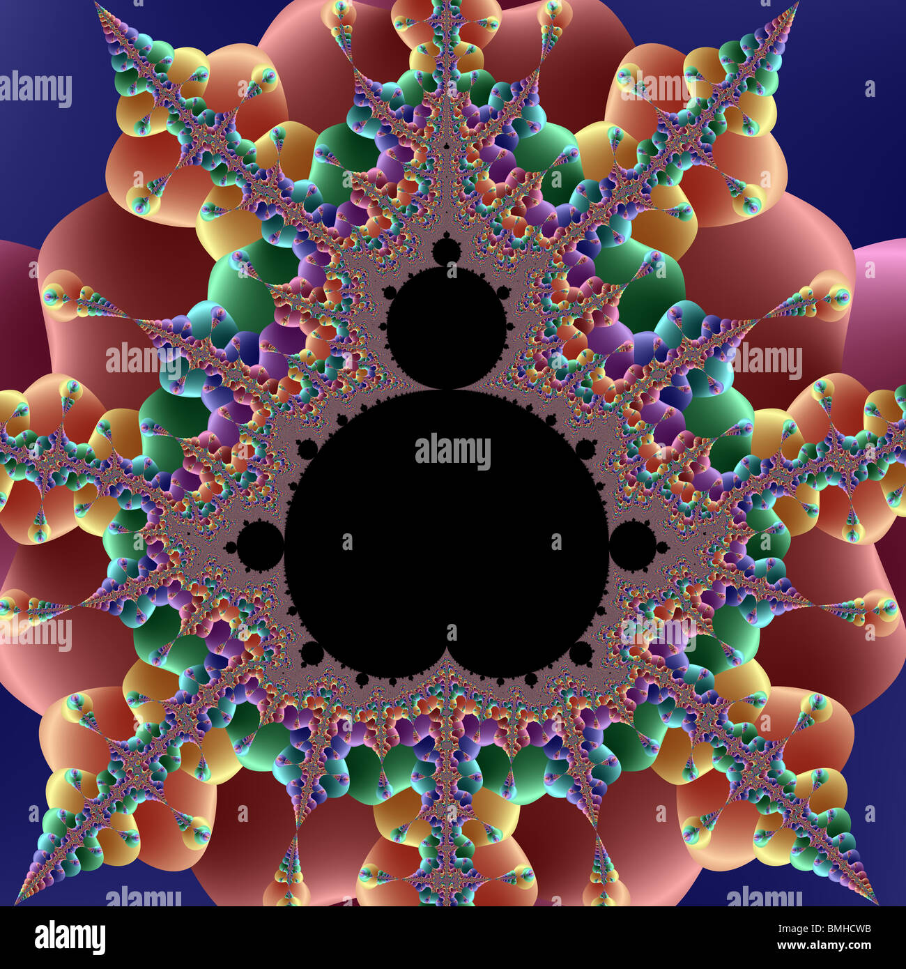 The Mandelbrot Set Stock Photo