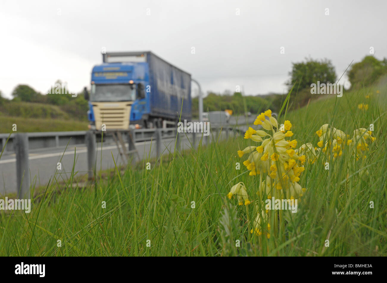 Motorway verges hi-res stock photography and images - Alamy