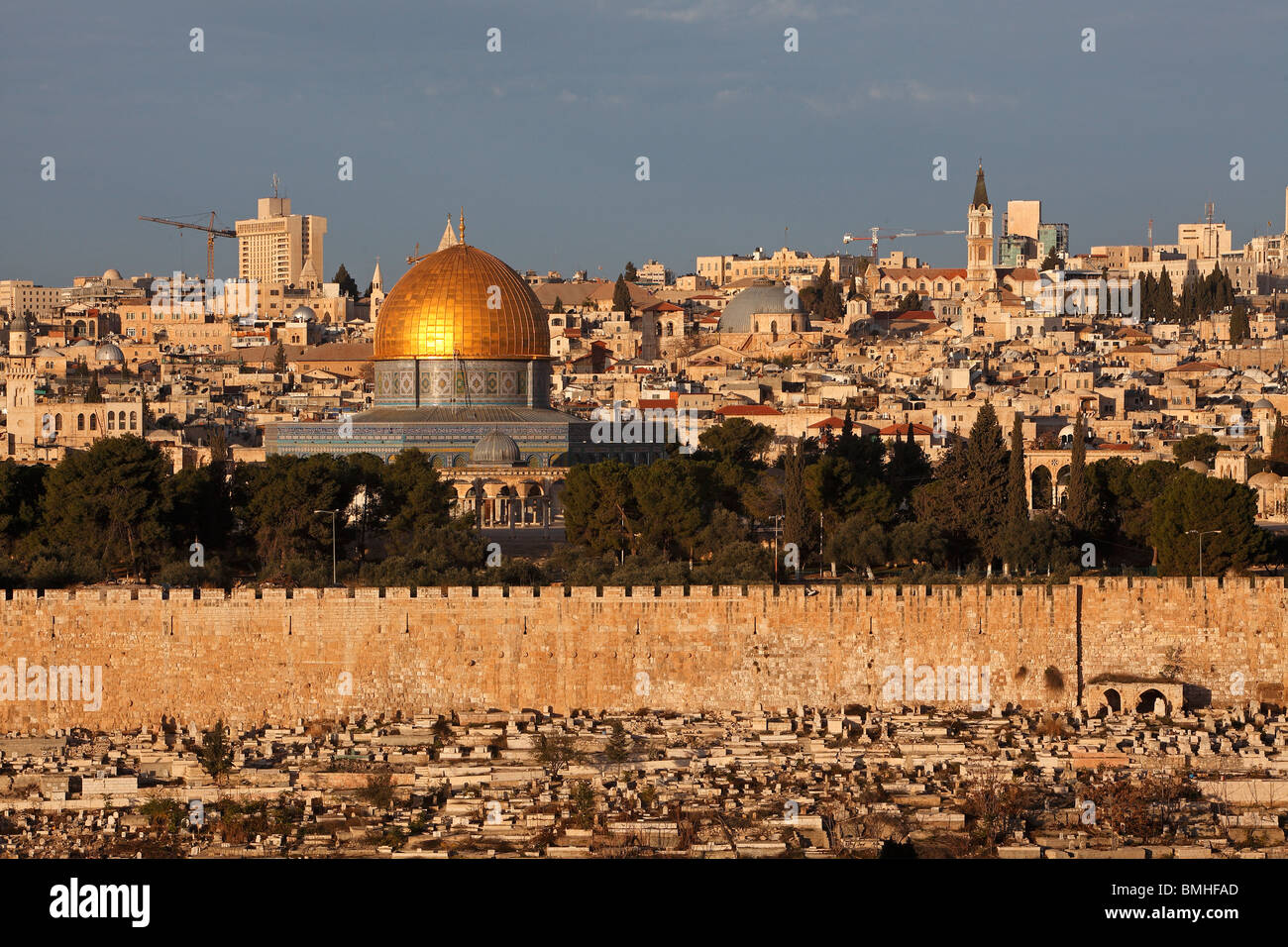 Eastern Wall Of The Temple Mount Stock Photos & Eastern Wall Of The