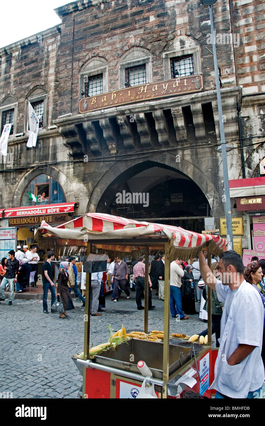 Istanbul Egyptian Spice Bazaar Grand Bazaar Turkey Kapali Carsi Kapalıcarsı Stock Photo