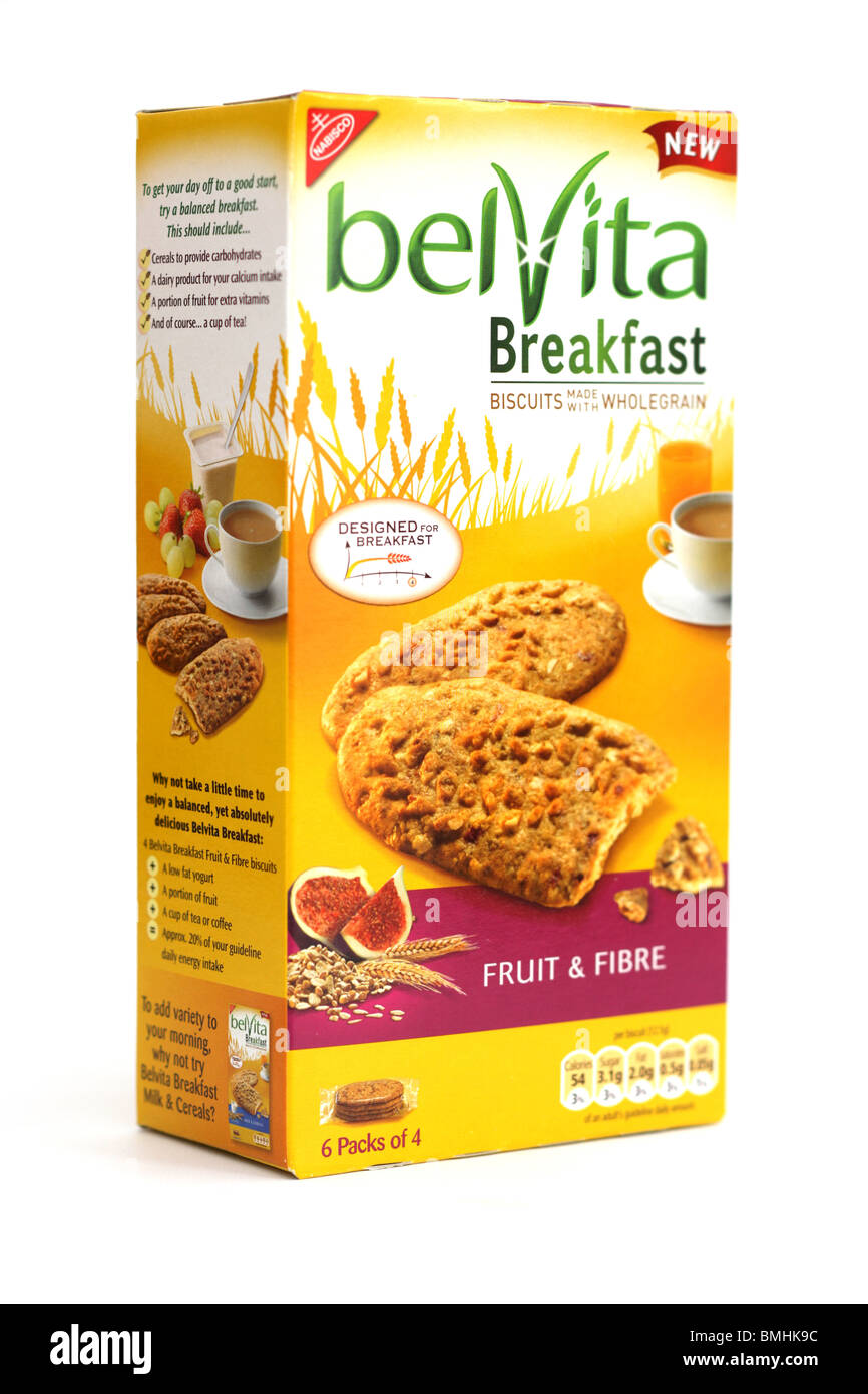 Belvita Fruit and Fibre Breakfast Biscuits Stock Photo Alamy