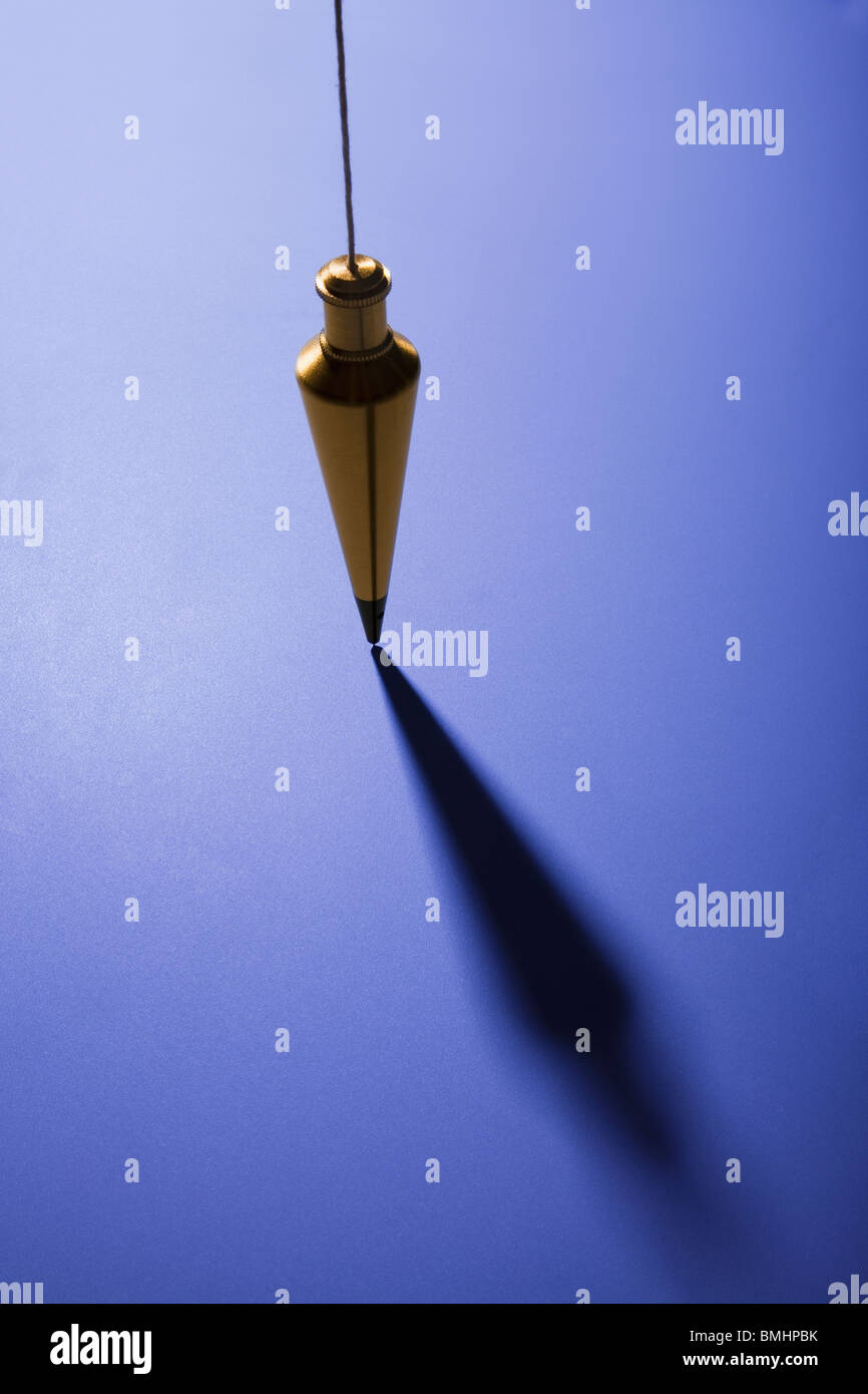 Plumb bob Stock Photo