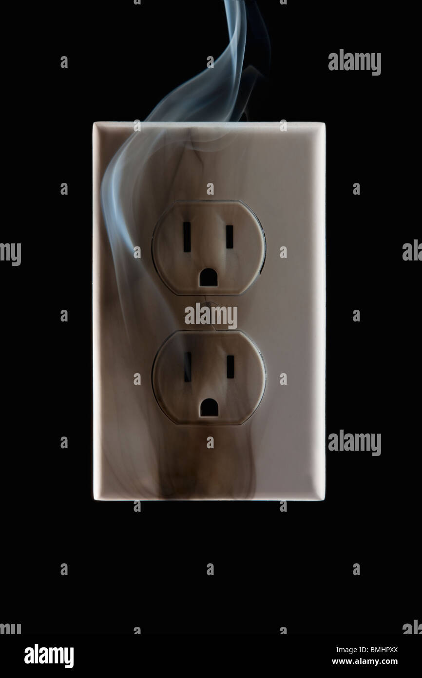 Burned electrical socket hires stock photography and images Alamy