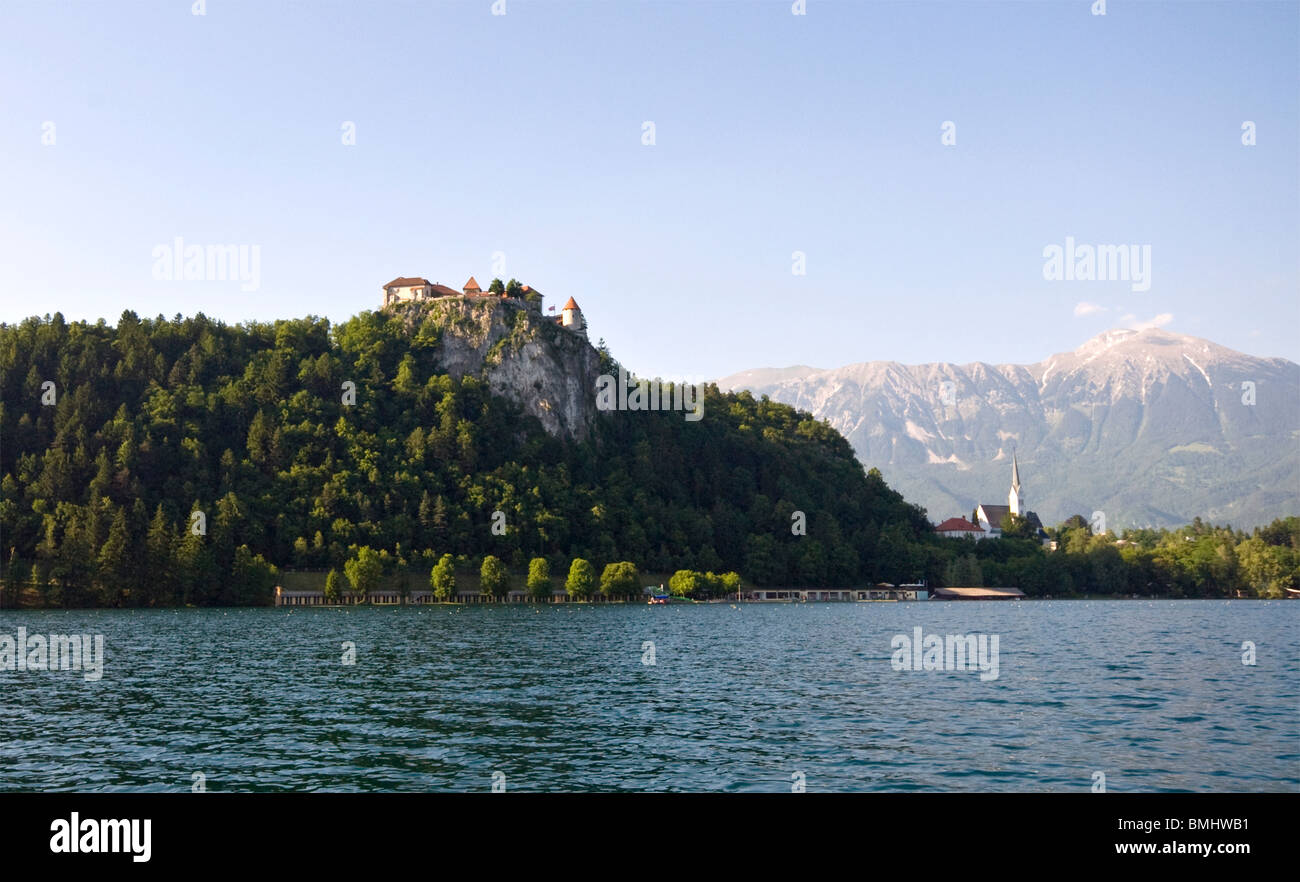 Bled castle, Slovenia Stock Photo