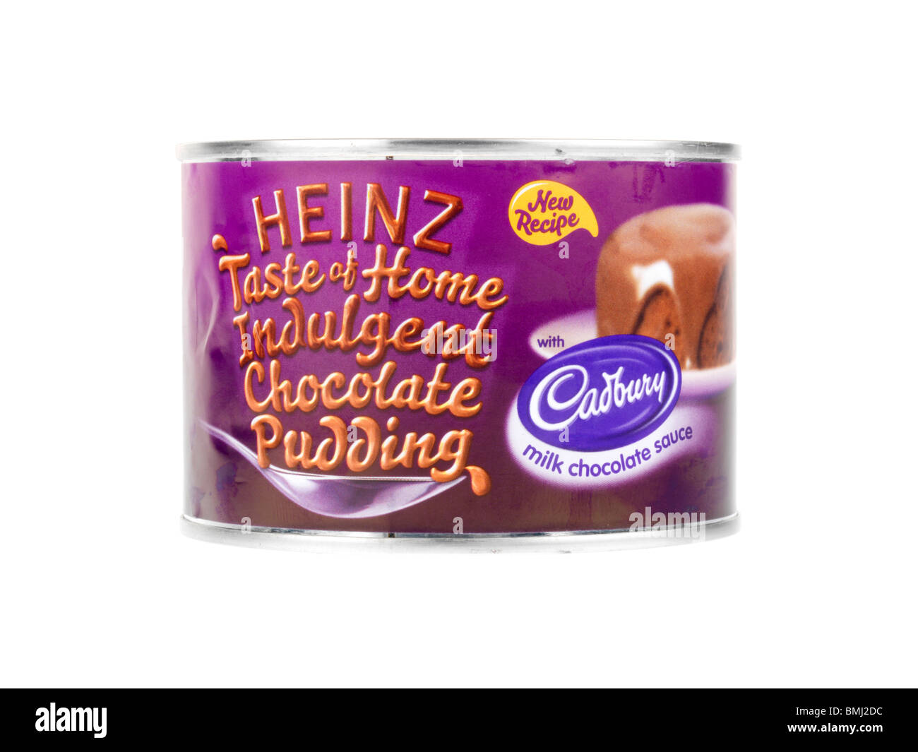 Chocolate Pudding Stock Photo
