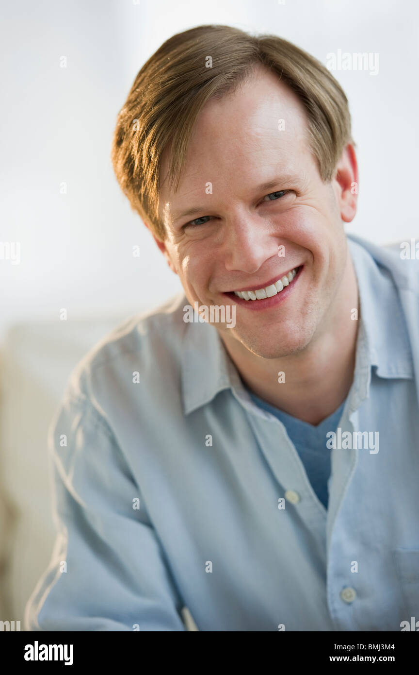 Portrait of a man Stock Photo - Alamy