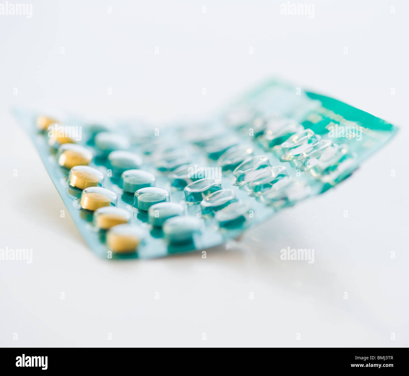 Birth control pills Stock Photo