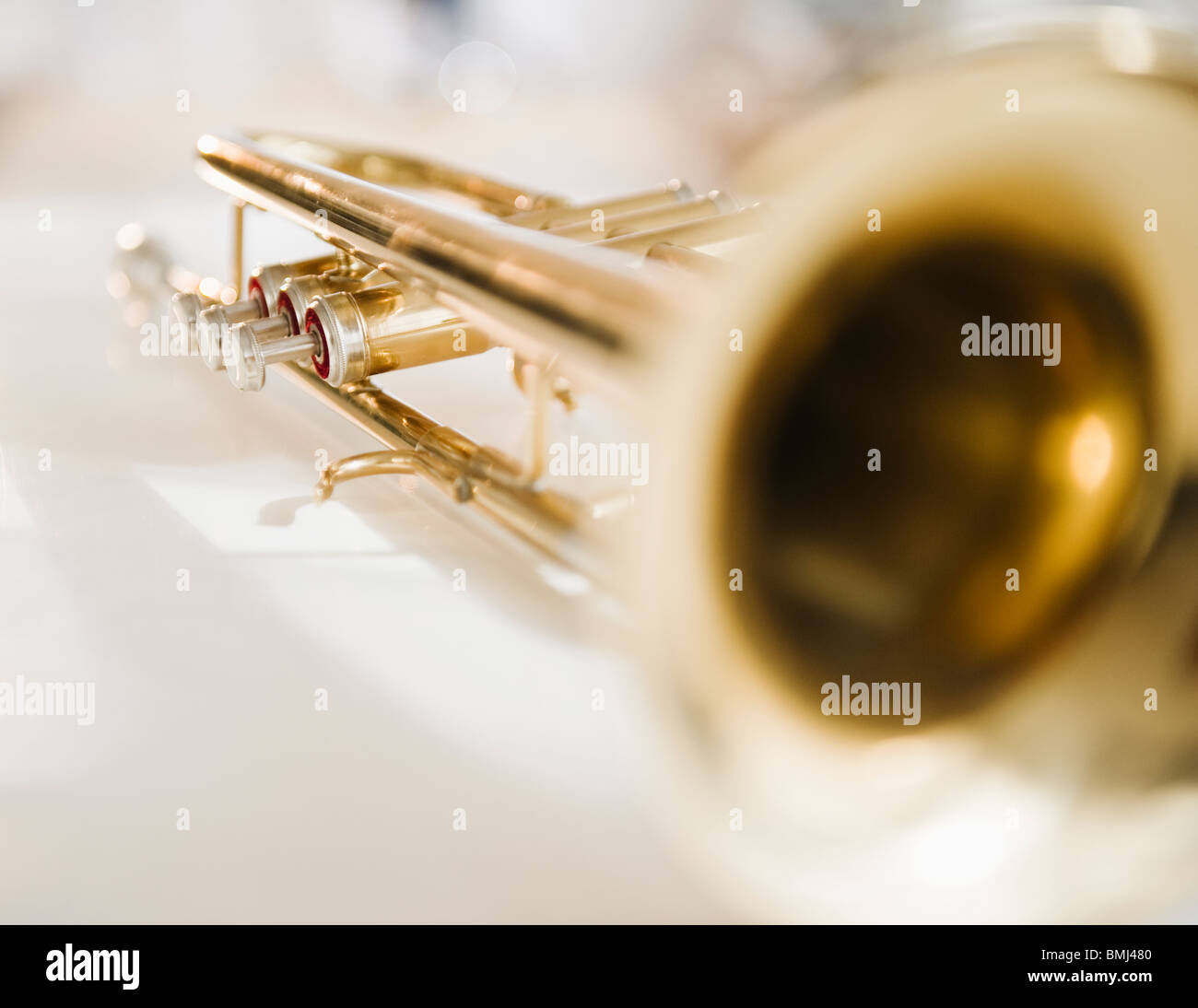 Trumpet Stock Photo