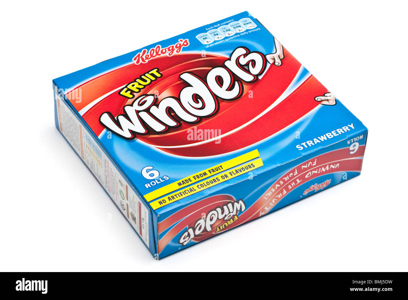 Box of Kellogg's fruit Winders Stock Photo Alamy