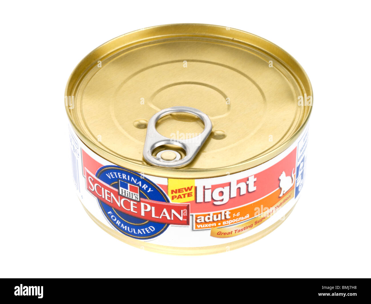 Can of Cat Food Stock Photo Alamy