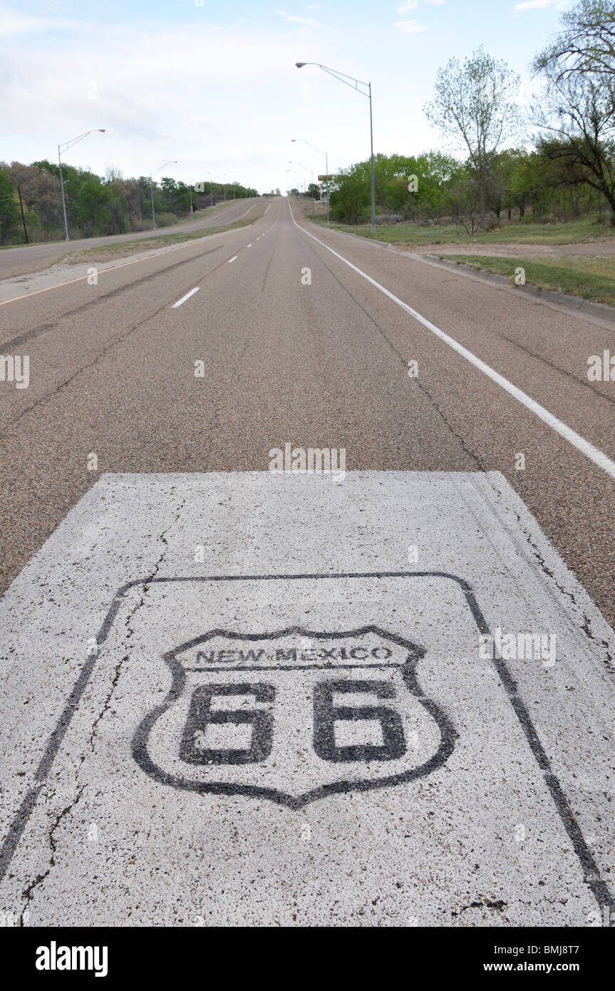 Historic Route 66, New Mexico, USA Stock Photo - Alamy