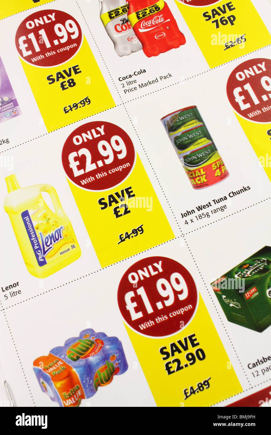 Money off vouchers outlet