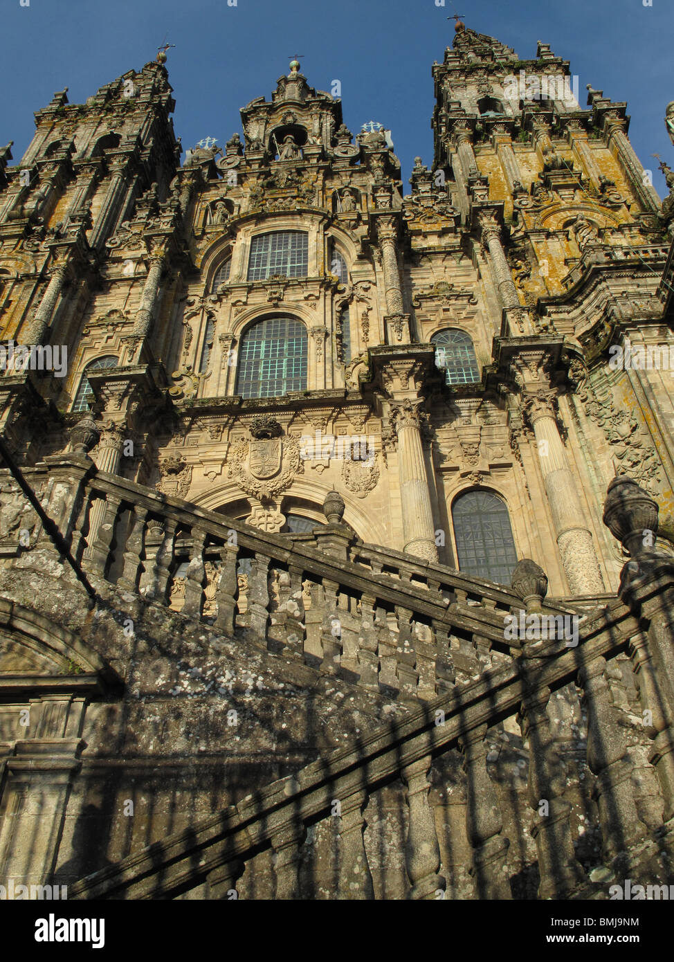Catedral de Santiago de Compostela. Galicia. España. CAMINO DE SANTIAGO. Cathedral. Santiago de Compostela. Galicia. Spain. WAY Stock Photo