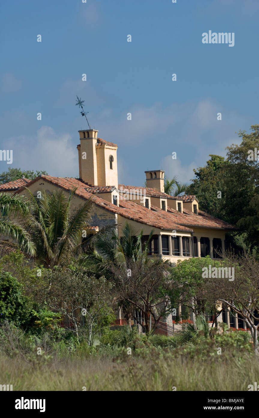 Deering Estate Home Miami Florida Stock Photo Alamy