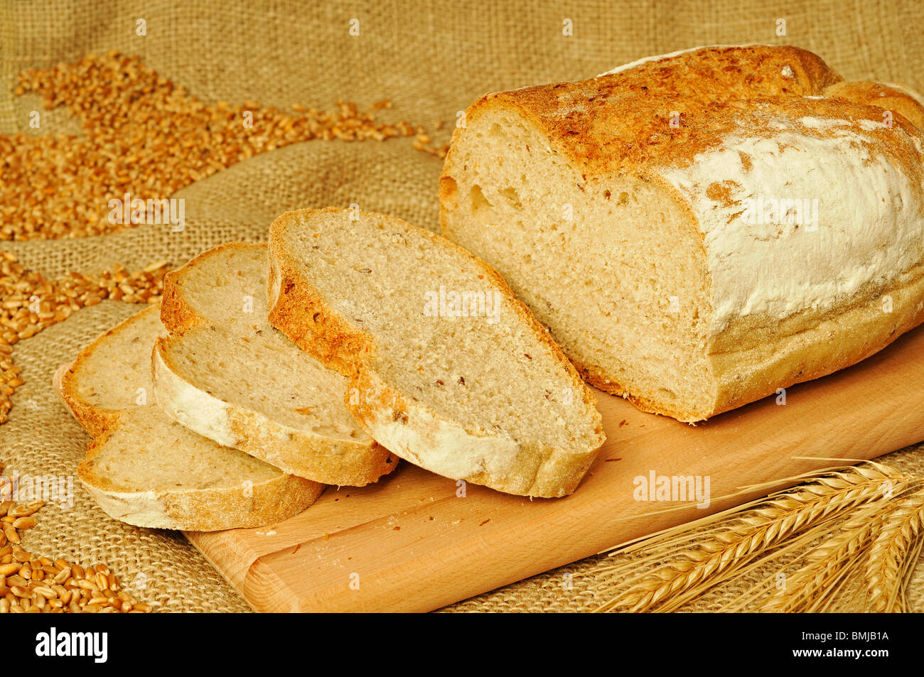 Loaf of Bread Stock Photo