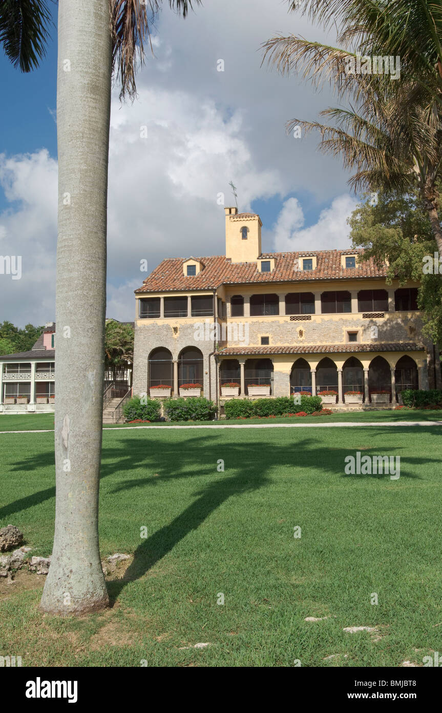 Deering Estate Home Miami Florida Stock Photo Alamy