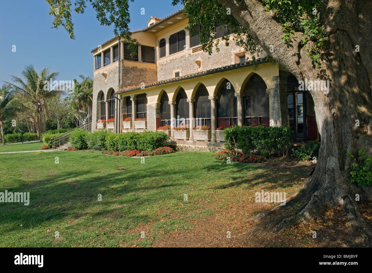 Deering Estate Home Miami Florida Stock Photo Alamy