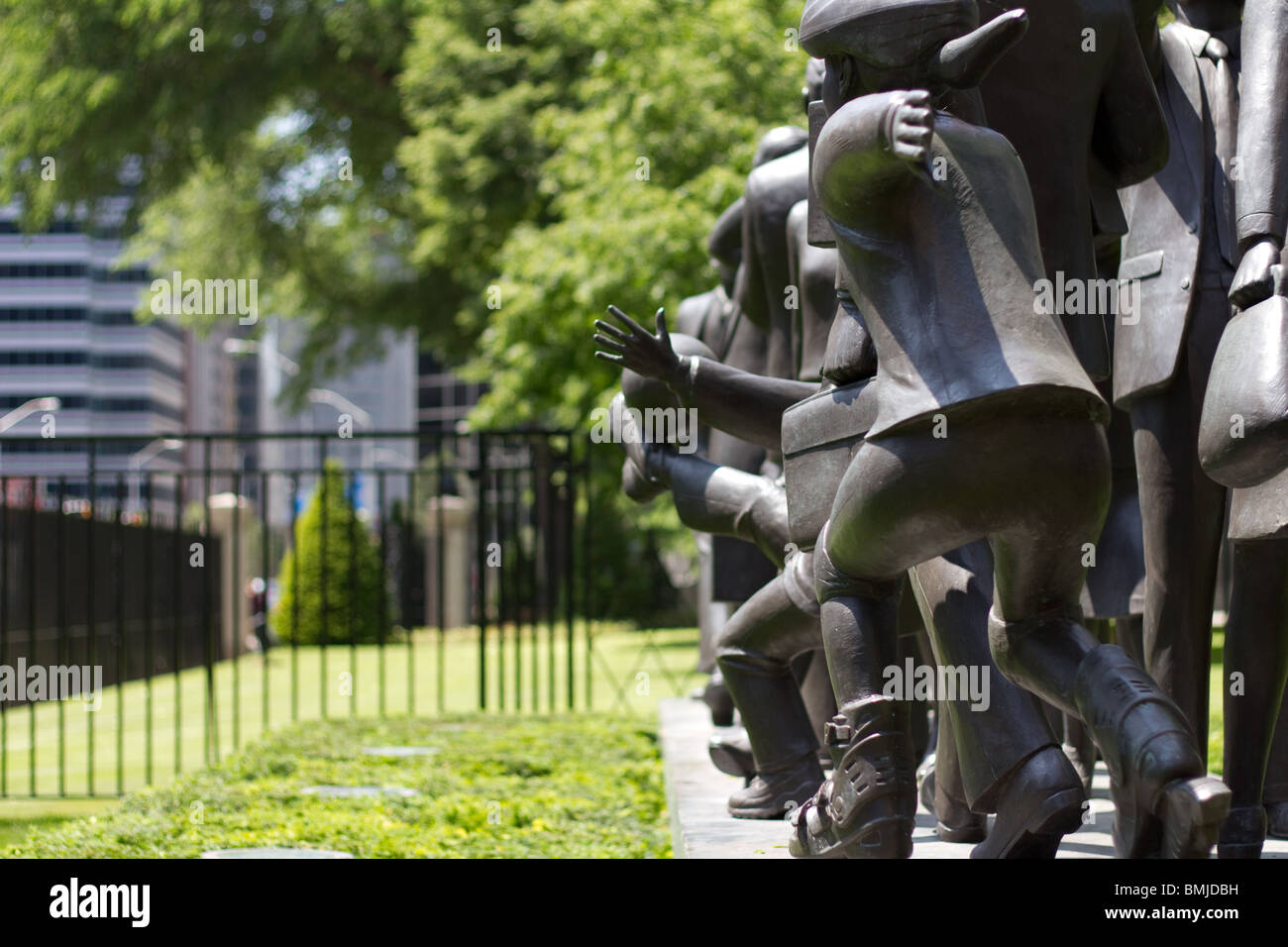 Statues sculptures in downtown Toronto Stock Photo Alamy