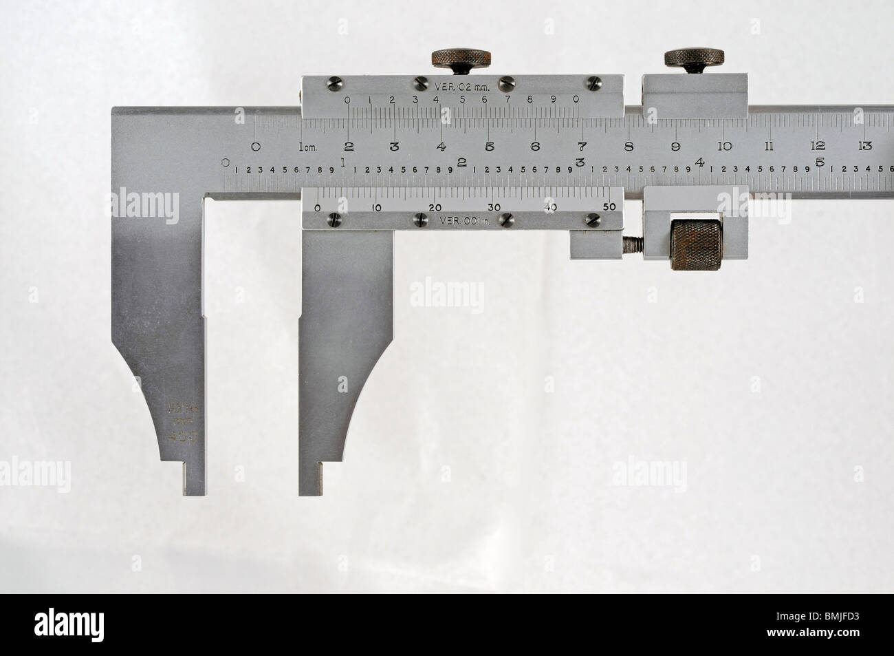 Benson 36cm vernier gauge Stock Photo Alamy