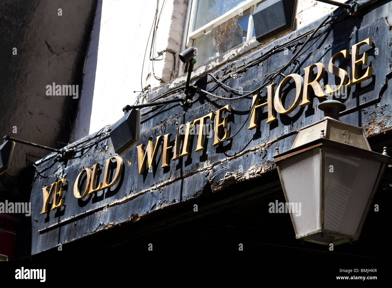 Ye Old White Horse pub near Covent Garden in London Stock Photo Alamy