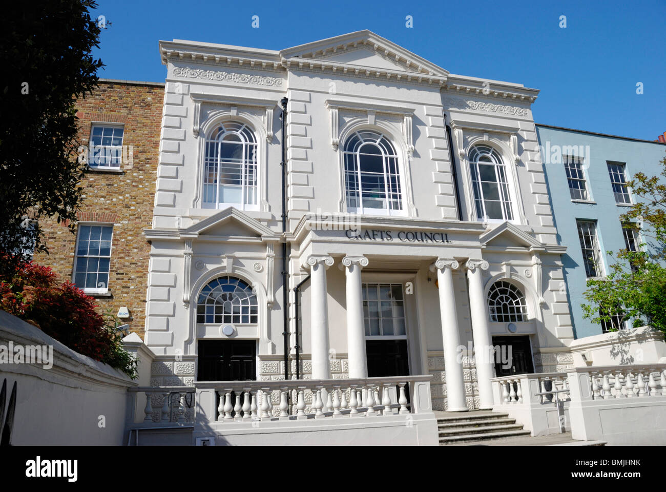 The Crafts Council building in Pentonville Road, Islington, London, England Stock Photo