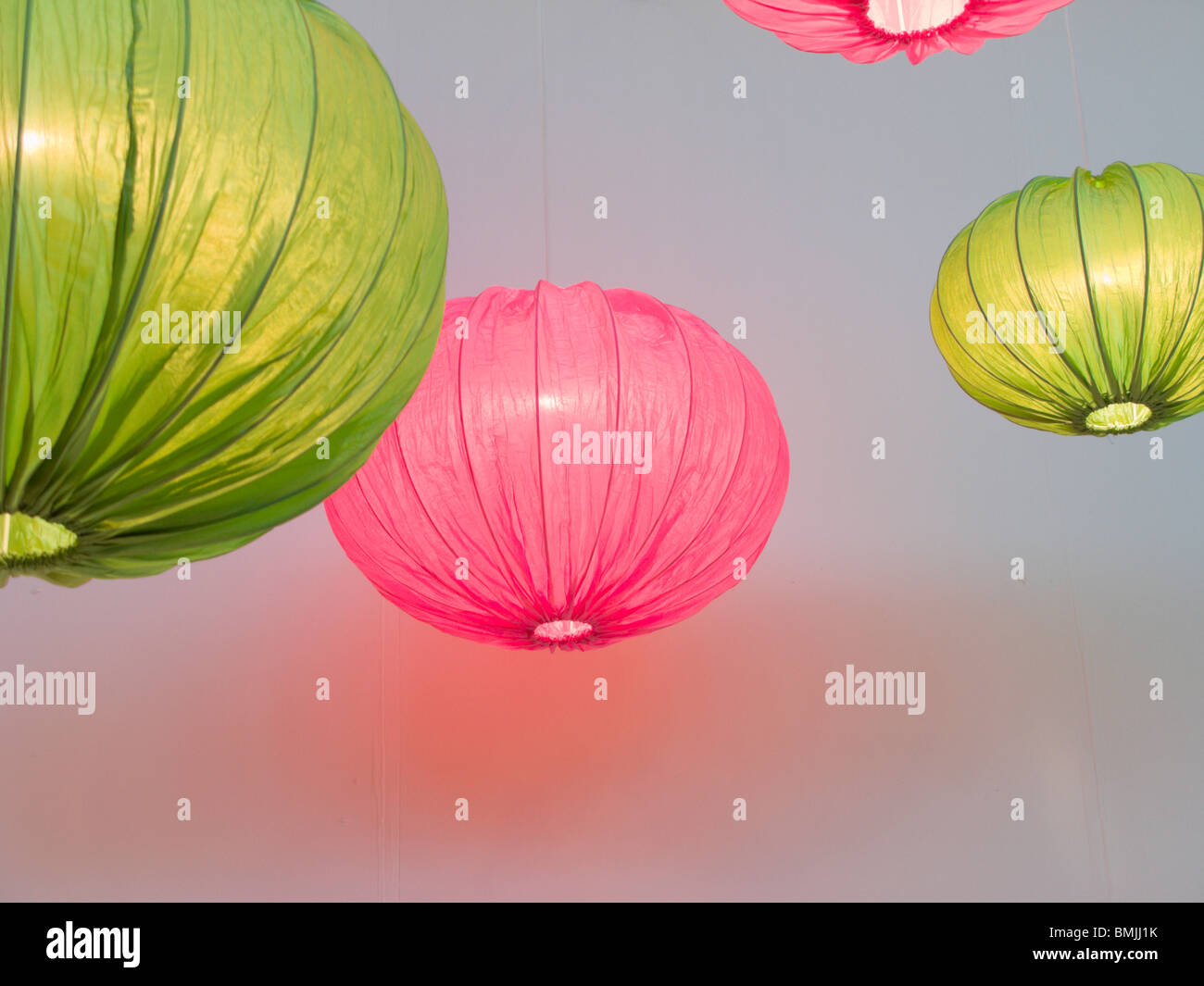 Pink ceiling lamp on hi-res stock photography and images - Alamy