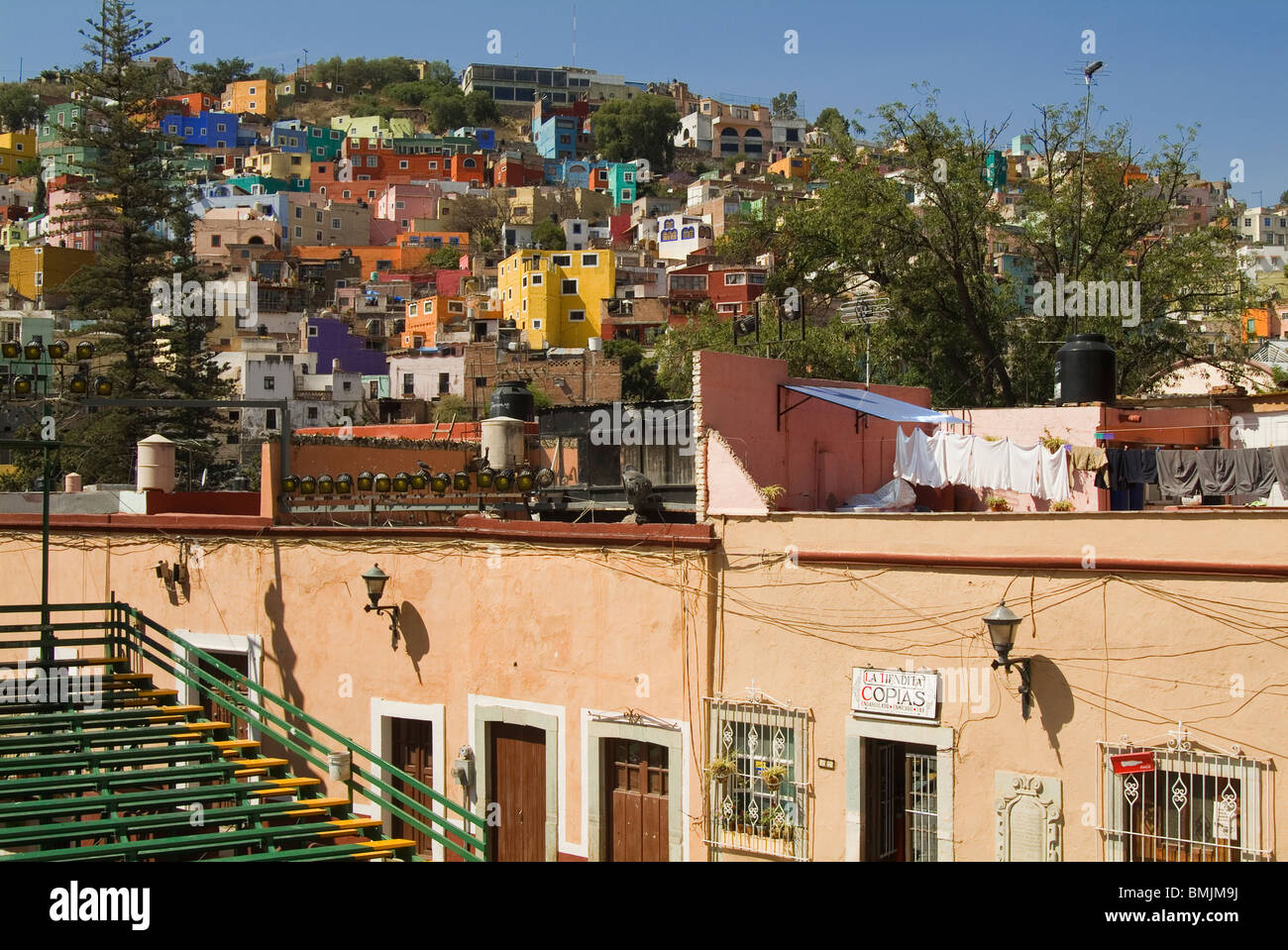 Historic town of Guanajuato, Province of Guanajuato, Mexico, Stock Photo