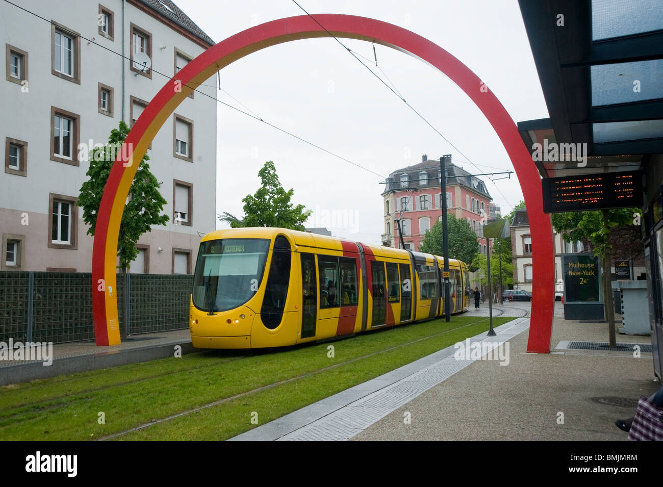 Mulhouse, Tramway Stock Photo Alamy