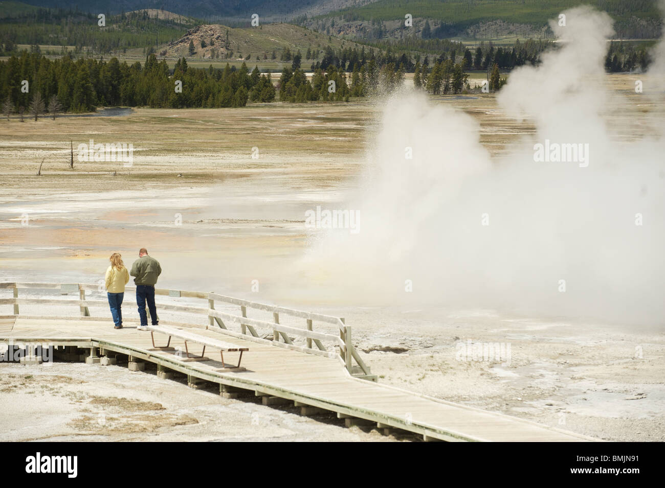 Geothermal trail hi-res stock photography and images - Alamy