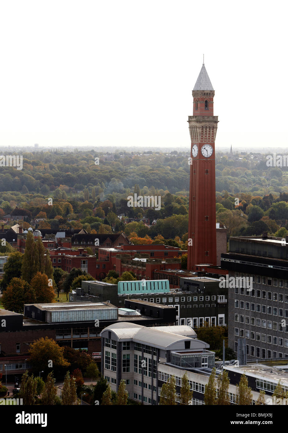 Birmingham University Clock Tower High Resolution Stock Photography and
