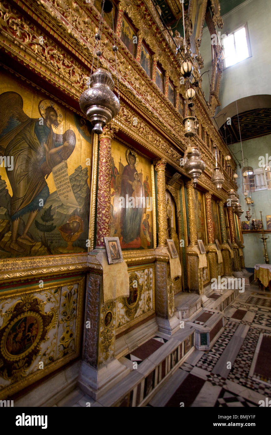 St catherine's monastery iconostasis hi-res stock photography and ...